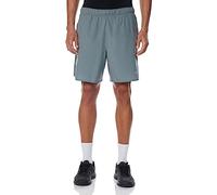 Nike Mid Short W Mid Tgh Tgt M NK DF Challenger 72In1 Short, Smoke Grey/DK Smoke Grey/Reflective Silv, DV9357-084, L