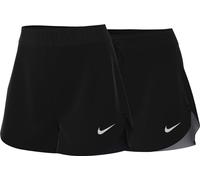 Nike Mid Thigh Length Short W NK Attack DF Mr 5In Short, Black/Black/White/Reflective Silv, DX6024-010, S