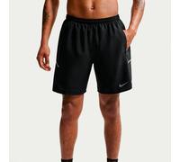 Nike Miler 7in Short de running Hommes - noir, argent, Taille XL