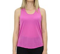 Nike Miler Breathe Débardeurs Femme Active Fuchsia/Reflective Silver FR : L (Taille Fabricant : L)
