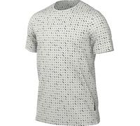 Nike Miler Breathe Dri-Fit HJ4181-121 Haut de Course à Manches Courtes pour Homme, Blanc Sommet/argenté réfléchissant Taille S