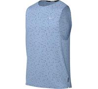 Nike Miler Breathe HJ4183-422 Débardeur de Course Dri-Fit pour Homme, Bleu psychique/argenté réfléchissant Taille S