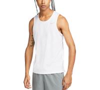 Nike Débardeur Dri-FIT Miler Blanc Homme