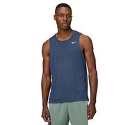 Nike Miler Dri-Fit DV9321-437 Débardeur de Course pour Homme, Bleu Thunder Blue/Reflective Silv, 2XL