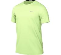 Nike Miler Haut De Running À Manches Courtes Dri-Fit UV pour Homme, Barely Volt/Reflective Silv, DV9315-701, L