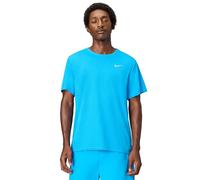 Nike Miler Haut De Running À Manches Courtes Dri-Fit UV pour Homme, Blue Hero/Reflective Silv, DV9315-446, M
