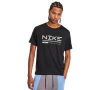 Nike Miler Homme - T-Shirts, Noir - Taille M - Poly Jersey Black M