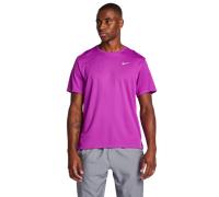 Nike Miler Homme - T-Shirts, Violet - Taille L - Poly Jersey Purple L