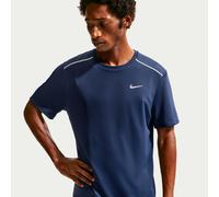 Nike Miler Maillot de course Hommes - bleu foncé, argent, Taille L