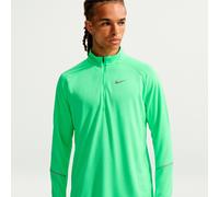 Nike Miler Maillot de course Hommes - vert, argent, Taille S