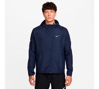 Nike Miler Veste running Hommes - bleu foncé, argent, Taille S