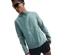 Nike Miler Veste Running Hommes - Turquoise , Argent, Taille XXL