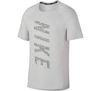 Nike Miler Waffle Graphic T-Shirt pour Homme S Gris/argenté réfléchissant.