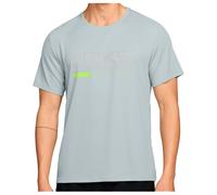 Nike - Miler Winterized S/S Running Top - T-shirt de running - XL - pure platinum / volt / reflective silver