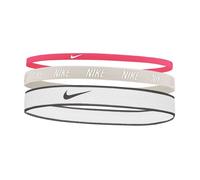Nike Bandeaux Mixed Width – Lot de 3 Unisexe Taille unique Aster Pink/Lt Iron Ore/White