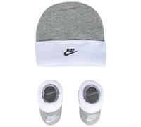 Nike Mixte Bébé Futura Hat And Bootie Set, Dk Grey Heather, 0-6 Mois EU