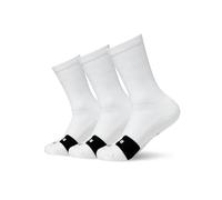 Nike Chaussettes de basket Everyday Crew Mixte Blanc/Noir L (3 paires)
