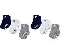 NIKE Mixte Core Futura Gripper Socks 3 Pairs Eu 18-23 Lamp, Multicolore, 18.5 23.5 EU (Lot de 2)