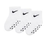 Nike Mixte Core Swoosh Baby (12-24m) Ankle Gripper Socks Shirt, Blanc/noir., 12 Mois EU