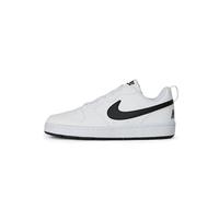 Nike Mixte Enfant Court Borough Low Recraft (GS) Shoes, White Black, 36 EU