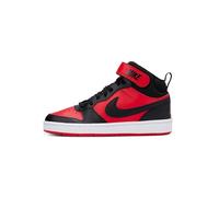 Nike Chaussure Court Borough Mid 2 pour ado University Red/Blanc/Noir 38.5