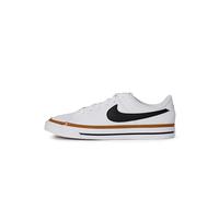 Nike Mixte Enfant Court Legacy Flat-sheets, White Black Desert Ochre Gum Light Brown, 36 EU