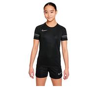 Nike Mixte enfant Dri-fit Academy Le Football Chemise À Manches Courtes, Noir / Blanc Anthracite Blanc, XL EU