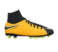 Nike Mixte Enfant Jr. Hypervenom Phelon 3 DF AG-Pro Chaussures de Football, Orange (Laser Orange/Black-White-Volt), 37.5 EU