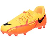 Nike Mixte enfant Jr. Phantom Gt2 Academy Mg Little Big Kids Multi Ground Soccer Cleats, Laser Orange Black Total Orange, 33.5 EU