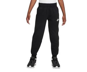 Nike Mixte Enfant K NSW Club Ft Jggr Lbr Full Length Pant, Black/White, 6-7 Ans EU