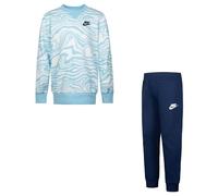 Nike Mixte Enfant Nsw Paint Yf Crew Set Blender, Bleu Clair/bleu, 3 Ans EU