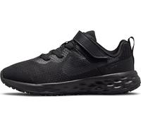Nike Mixte enfant Revolution 6 Little Kids Shoes, Black Black Dark Smoke Grey, 27.5 EU