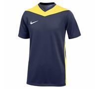 Nike Mixte Enfant Short Sleeve Top Y NK DF Prk Drb Iv JSY SS, Midnight Navy/Tour Yellow/White, FD7438-410, XS