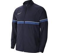 Nike Mixte enfant Y Nk Dry Acd21 Trk Jkt W Jacket, OBSIDIAN/WHITE/ROYAL BLUE/WHITE, 13-15 EU
