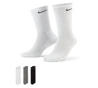 Nike Mixte Everyday Cushioned Lot de 3 paires de chaussettes, Multicolore - 42 - 46 EU (Taille fabricant: L)