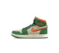 Nike Mixte Jordan 1 High Zoom Air CMFT 2 Basket, Vert pin Muslin Noir Orange, 38.5 EU