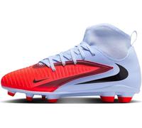 NIKE Chaussure de sport 'PHANTOM 6 HIGH CLUB' bleu-gris / baie / rouge clair, Taille 38,5