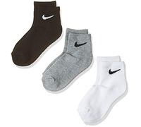 Nike Chaussettes Ankle gris/noir/blanc Taille 30,5