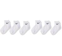 NIKE Mixte Kids Basic Pack Ankle 3pk Socks Eu 27-35 CHAUSSETTES, Multicolore, Taille Unique EU (Lot de 2)