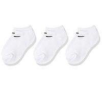 NIKE Mixte Kids Basic Pack No Show 3pk Socks Eu 23 1/2-27 Chaussettes, Blanc, Taille Unique EU
