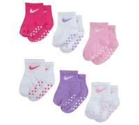 NIKE Mixte Kids Pop Color Gripper Socks 6 Pairs Eu 15 Blender, Multicolore, 6 Mois EU