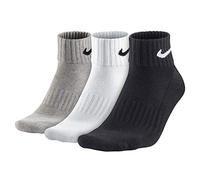 Nike Mixte Nk V Cush Ankle- 3p Value Chaussettes, Multicolore, S EU