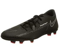 Nike Mixte Phantom Gt2 Club MG Multi-Ground Soccer Cleats, Black/Summit White-Bright Crimson, 44 EU