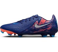 Nike Chaussures de football Phantom GX II Academy Mixte FG/MG Bleu Void Chrome 46 EU