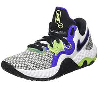 Nike Mixte Renew Elevate 2 Chaussure de Basketball, White Black Volt Indigo Burst, 45 EU