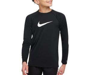 Nike Mixte Shirt Chemise Henley, Noir, S