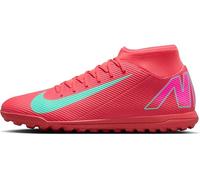 Chaussure de foot montante pour surface synthétique Nike Mercurial Superfly 10 Club Ember Glow/Aurora Green 41
