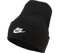 Nike Mixte U Nsw Beanie Utility Futura Hat, black/white, Taille unique EU