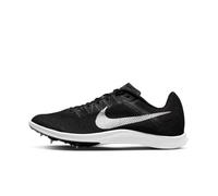 Nike Mixte Zoom Rival Distance Running Shoe, Black/Metallic Silver-DK Smoke Grey, 42.5 EU