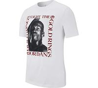 Nike MJ Flight Time Tee T-Shirt Homme White FR : XS (Taille Fabricant : XS)